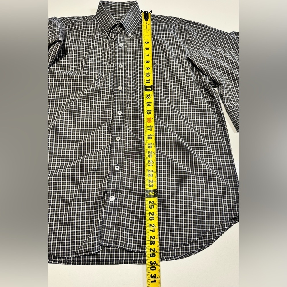 Southern Point Co The Hadley Shirt Mens Medium Long Sleeve Button Up Green Plaid - Picture 7 of 8